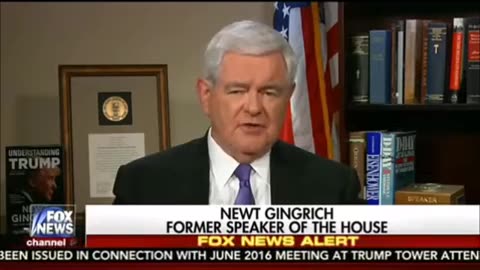 Clips of Gingrich on Hannity recommending LICENSED TO LIE