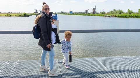Netherlands Kinderdijk Windmills Sightseeing Dutch Windmill Attractions Holland