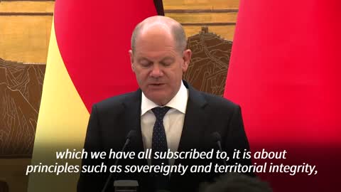 Germany's Scholz calls on China to use 'influence' on Russia | AFP