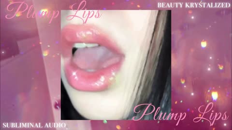 ✧ Extremely Plump Lips Bee-Stung Effect POWERFUL SUBLIMINAL AUDIO