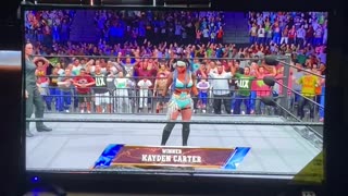 Kayden Carter Win Over Stephanie McMahon