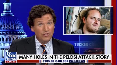 Tucker Carlson asks more questions about what happened to Paul Pelosi