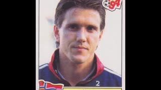 PANINI STICKERS WORLD CUP 1994 NORWAY TEAM