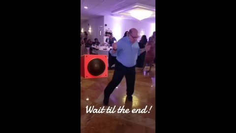 Great dance moves grandpa! 😂