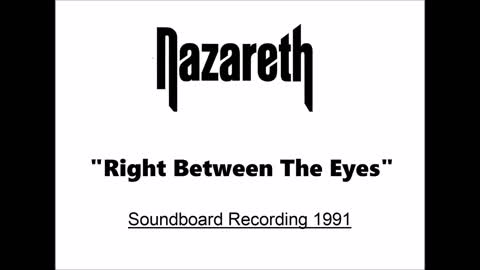 Nazareth - Right Between The Eyes (Live in Tallinn, Estonia 1991) Soundboard