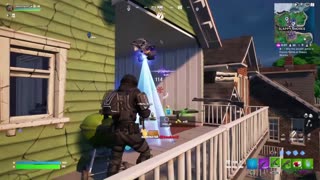 Clips from Fortnite game play