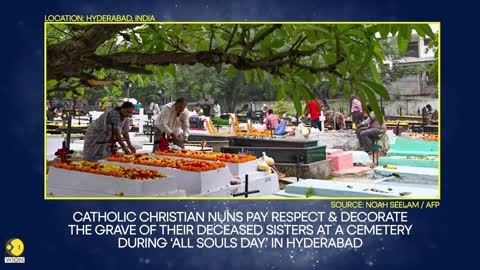 World in Pictures: ‘All Souls Day’ in Hyderabad; Global Financial Leaders' Investment Summit