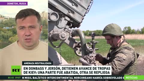 Nel Donbass e Kherson in Russia hanno fermato l'avanzata delle truppe ucraine. hanno riferito martedì che i militari ucraini che hanno sfondato le loro linee di difesa sono stati abbattuti o si sono ritirati in massa.