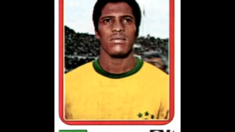 PANINI STICKERS BRAZIL TEAM WORLD CUP 1974