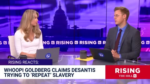 Whoopi Goldberg Pushes Kamala Harris LIE, Accuses DeSantis Of Trying To RESTART Slavery: Rising