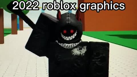 Roblox Graphics Before And After 😨
