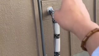 How to seal ac lines outside