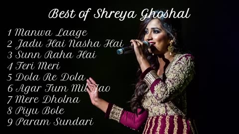 Best Songs of Shreya Ghoshal Playlist #shreyaghoshal #hindisongs