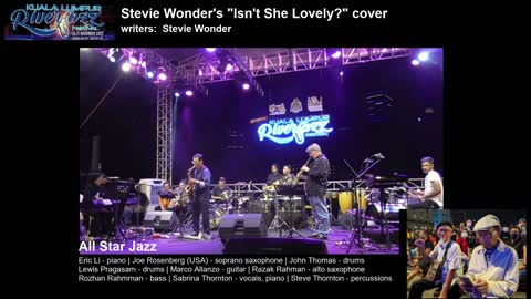 KLRJF: All Star Jazz - Stevie Wonder's "Isn't She Lovely" cover