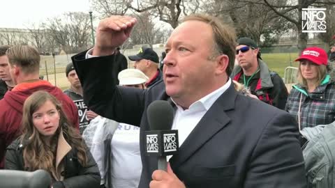 Alex Jones Gives Epic Inauguration Speech