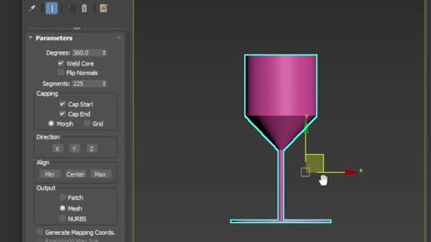 3DS Max Tutorial - Lathe Wine Glass Modelling 🍷