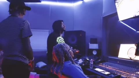 YOUNG THUG AND RICH THE KID IN THE STUDIO 🎶