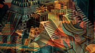 Mayan Civilization Colored By AI
