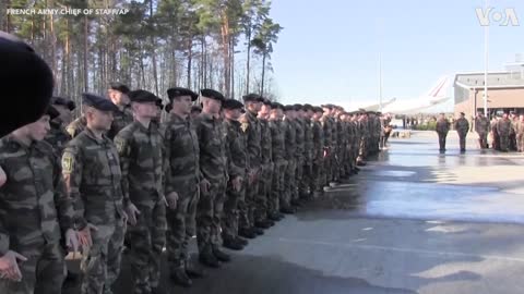 Additional 130 French Troops Arrive in Estonia