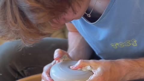 I felt bad about for this one ( #pottery #satisfying #asmr