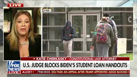 Biden’s student loan handout faces legal blocks
