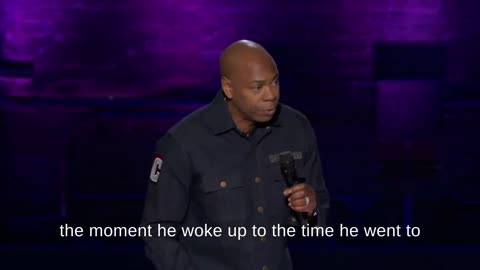 The very first joke in Dave Chappelle's new special, The Dreamer