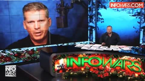 Lieber in Genetic Nanotech sandal, Mike Adams interview with Alex Jones