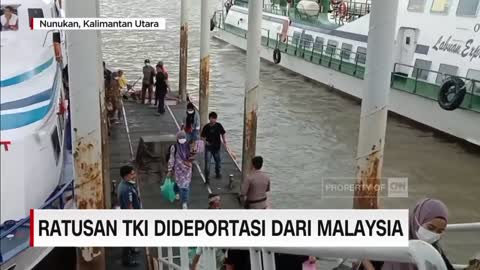 Ratusan TKI Dideportasi dari Tawau Malaysia Karena Tak Memiliki Paspor