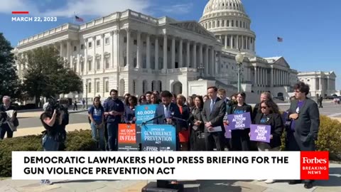 Democrats Hold Press Briefing To Advocate For Creation Of A National Gun Violence Prevention Office