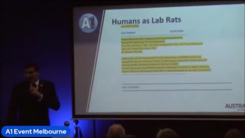 AustraliaOne Party - Humans as Lab Rats (Melbourne and Canberra Shows 2022)