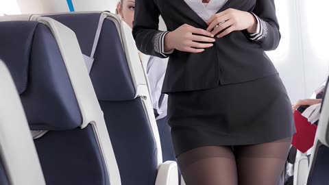 [4K] stewardess flight attendant | 스튜어디스 항공승무원