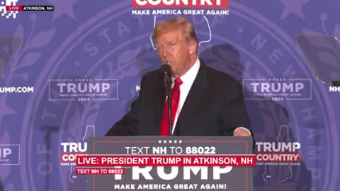 Trump in Portsmouth, New Hampshire [Full Speech]