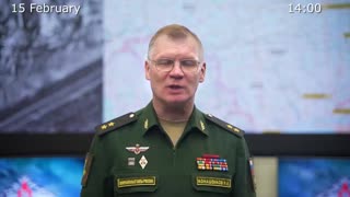 ⚡️🇷🇺🇺🇦 Morning Briefing of The Ministry of Defense of Russia (February 15, 2023)