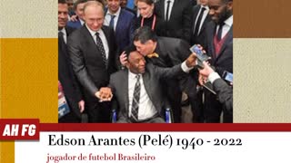 Jogador Pelé - relato históricos