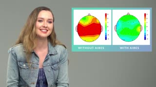 Aires Tech EEG Brain Scan Demonstration- Effects on the Brain