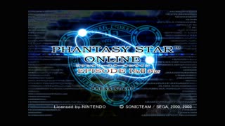 Phantasy Star Onine Episode I & II Plus (Nintendo Gamecube): Intro Opening & Title