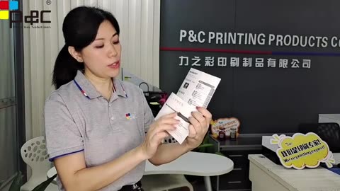 P&C - Professional Printer High Quality & Custom Color Quick Start Guide Book Printing Guide Sticker