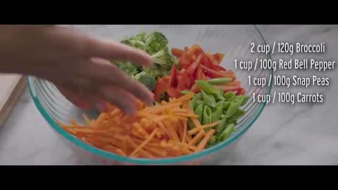 Asian Style Spaghetti Salad Recipe | Vegetarian and Vegan Meals Idea | Salad Recipe