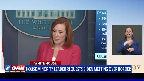 House Minority Leader requests Biden meeting over border