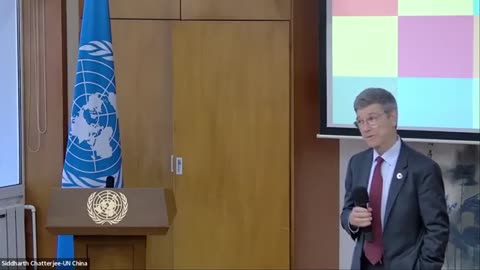 Address by Professor Jeffrey Sachs in the UN Compound| Make Friend with your Neighbors.