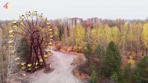 Chernobyl, Ukraine - 4K Drone Footage