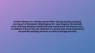 Silver Spring movers