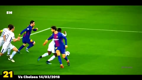 Lionel Messi - Top 21 Impossible Goals - HD