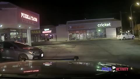 Dashcam Footage of Pasadena Police Officers Shooting Armed Carjacking Suspect