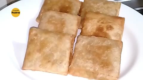 Crispy Box Patties Recipe | Potato Parcel Iftar Snack Recipe