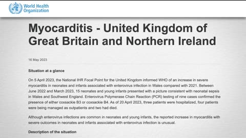 Surge in Severe Myocarditis Cases Strikes Newborns and Infants in the UK