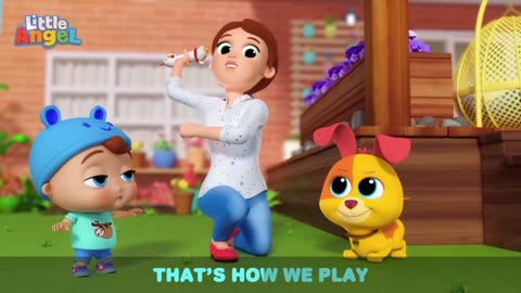 Learn to Play Together (Bingo & Baby John) _ @LittleAngel Kids Songs & Nurse