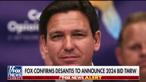 Fox News has confirmed Desantis will announce his candidacy on a twitter space tomorrow at 6pm