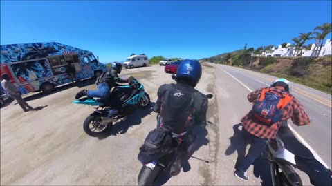 Tuna Canyon Motorcycle Tai Chi with the Malibu Crew 🏍️