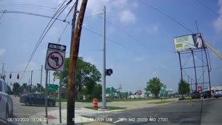 Random Driving On Telegraph Road In Dearborn And Dearborn Heights, Michigan, June 30, 2023